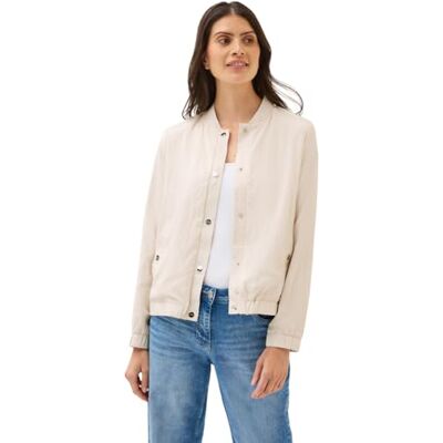 Cecil 2115541 Papertouch Blouson, Claro Beige, M Dam, Ljusbeige, M Cecil 2115541 Papertouch Blouson, Claro Beige, M Dam, Ljusbeige, M