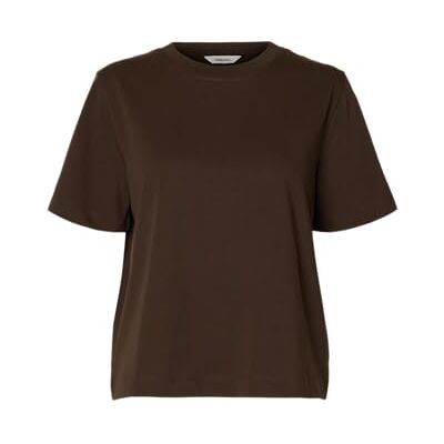 SELECTED FEMME Slfessential Ss Boxy Tee Noos, delicioso, XXL SELECTED FEMME Slfessential Ss Boxy Tee Noos, delicioso, XXL