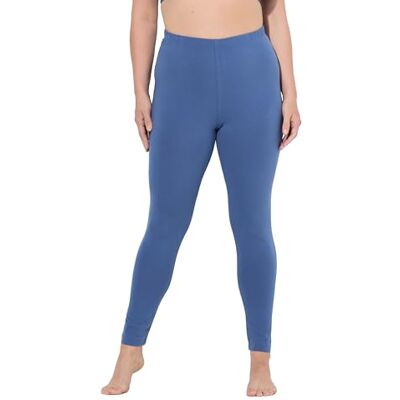 Ulla Popken dam stora storlekar överdimensionerade leggings stor storlek, skinny, elastisk linning, Öko-Tex, Ljus segelblå, 32W / 32L Ulla Popken dam stora storlekar överdimensionerade leggings stor storlek, skinny, elastisk linning, Öko-Tex, Ljus segelblå, 32W / 32L