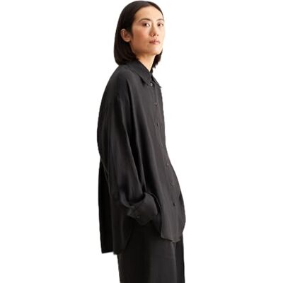 Seidensticker sidendekal dam blus, svart, 46 Seidensticker sidendekal dam blus, svart, 46
