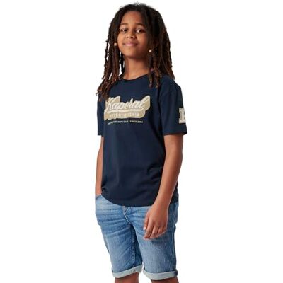 KAPORAL Oven pojke T-shirt, Marinblå, 8 �r KAPORAL Oven pojke T-shirt, Marinblå, 8 �r