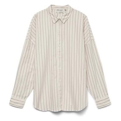 VERO MODA Awparis Ls lös Oxford skjorta VMA Noos, Björk, S VERO MODA Awparis Ls lös Oxford skjorta VMA Noos, Björk, S