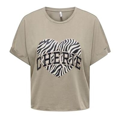 ONLY Onllucy Life S/S Animal Top Box Cc JRS, Sjöjungfru, XL ONLY Onllucy Life S/S Animal Top Box Cc JRS, Sjöjungfru, XL