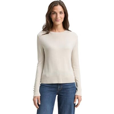 TOM TAILOR damtröja, 36844 – Sandsten beige melerad, 3XL TOM TAILOR damtröja, 36844 – Sandsten beige melerad, 3XL