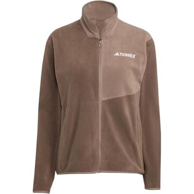 adidas Kobiety Terrex Multi Full Zip Fleece Jacket, earth strata, M adidas Kobiety Terrex Multi Full Zip Fleece Jacket, earth strata, M