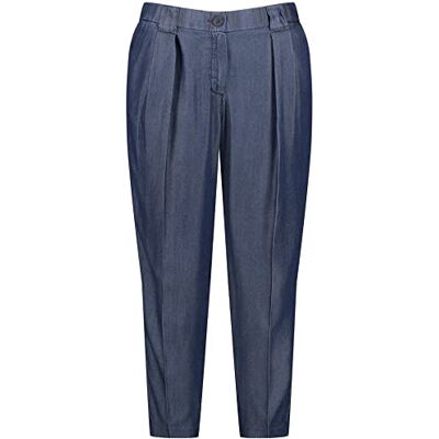 Samoon Dam 220012-21010 Byxor, Mörkblå denim, 42, Mörkblå denim, 42 SE Samoon Dam 220012-21010 Byxor, Mörkblå denim, 42, Mörkblå denim, 42 SE