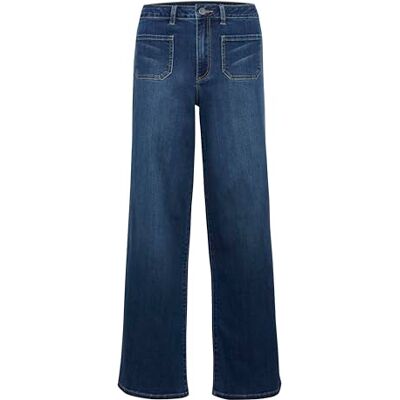 KAFFE Jeans KAkarla, Medium blå tvättad denim, 44 KAFFE Jeans KAkarla, Medium blå tvättad denim, 44