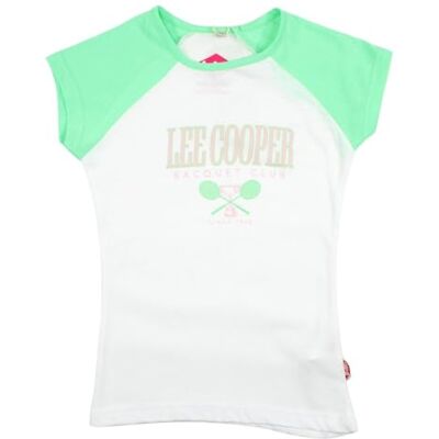 Lee Cooper flicka Maglietta Ragazza kortärmad skjorta, Grön, 8 år Lee Cooper flicka Maglietta Ragazza kortärmad skjorta, Grön, 8 år