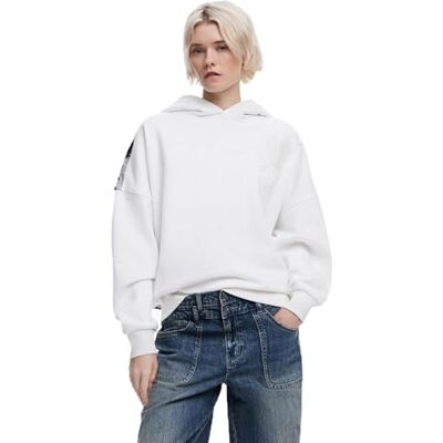 Desigual Sweat_Blue Paradise_LAC, 1015 bomull, M, vit, M Desigual Sweat_Blue Paradise_LAC, 1015 bomull, M, vit, M