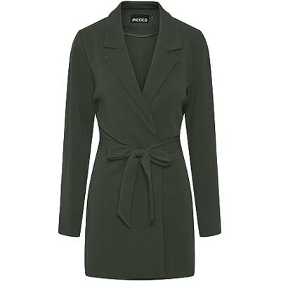 PIECES Bestseller A/S Dam Pcnora Ls Coatigan Noos Bc Blazer, Duffelväska, XS PIECES Bestseller A/S Dam Pcnora Ls Coatigan Noos Bc Blazer, Duffelväska, XS