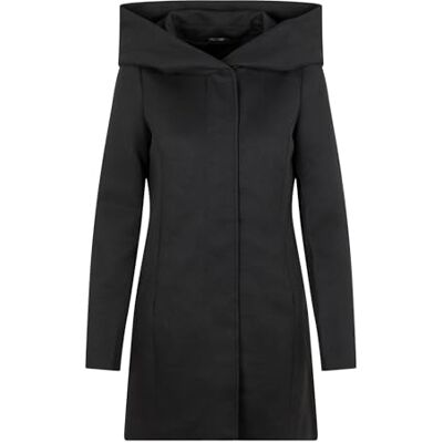 VERO MODA dam Vmverodona Ls jacka Ga Noos kappa, svart, XS VERO MODA dam Vmverodona Ls jacka Ga Noos kappa, svart, XS