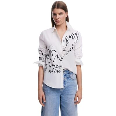 Desigual CAM_Hera, 1000 Vit, XL, Vit, XL Desigual CAM_Hera, 1000 Vit, XL, Vit, XL