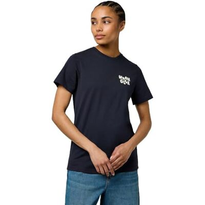 Wrangler T-shirt med skylt för kvinnor Wrangler T-shirt med skylt för kvinnor