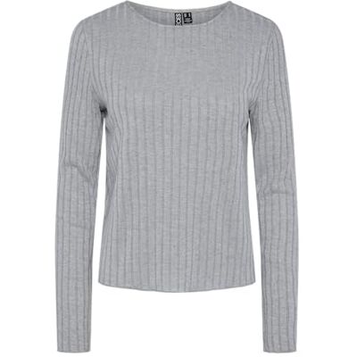 PIECES Pciris Ls Top Noos, Ultimate Grey, XL PIECES Pciris Ls Top Noos, Ultimate Grey, XL