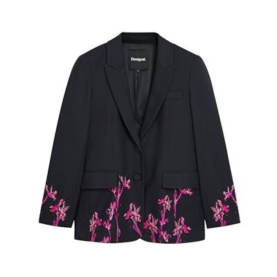 Desigual BLAZER_LIRIOS, 2000 BLACK, L, svart, L Desigual BLAZER_LIRIOS, 2000 BLACK, L, svart, L