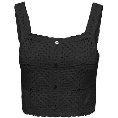 ONLY Dam Onlamari S/L Top JRS, svart, M ONLY Dam Onlamari S/L Top JRS, svart, M