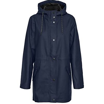 VERO MODA Vmmalou belagd jacka Noos Tall jacka för kvinnor, marinblå blazer, 34 VERO MODA Vmmalou belagd jacka Noos Tall jacka för kvinnor, marinblå blazer, 34