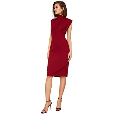 Trendyol dam Dam Midi Basic Slim Fit Vävd Klänning Dam Midi Basic Slim Fit vävd klänning Trendyol dam Dam Midi Basic Slim Fit Vävd Klänning Dam Midi Basic Slim Fit vävd klänning