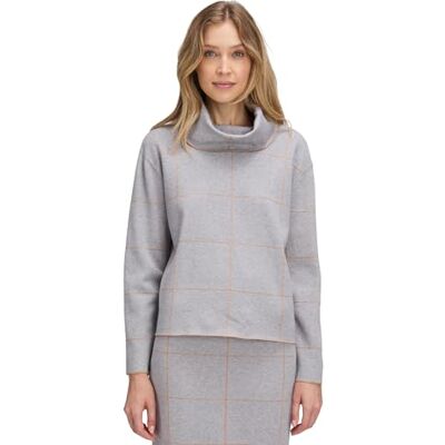 Betty Barclay damtröja, Patch grå/beige, 38 Betty Barclay damtröja, Patch grå/beige, 38