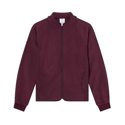Champion Legacy dam, Micro Polar Fleece Full Zip Sweatshirt, S, Röd, Röd, S Champion Legacy dam, Micro Polar Fleece Full Zip Sweatshirt, S, Röd, Röd, S
