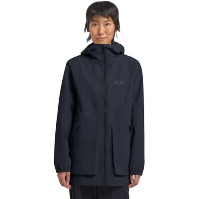 Jack Wolfskin Terraview 2l Parka W, mörk marinblå/mörk marinblå, L Dam, Mörk marinblå/mörk marinblå, L Jack Wolfskin Terraview 2l Parka W, mörk marinblå/mörk marinblå, L Dam, Mörk marinblå/mörk marinblå, L