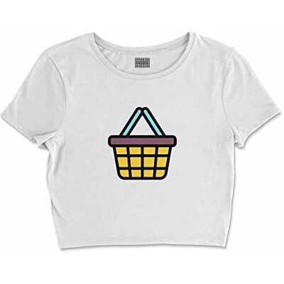 Bona Basics , Digital tryckt basic t-shirt för damer,% 100 bomull, vit, ledig, damtoppar, storlek: XL, Vit, XL Kort Bona Basics , Digital tryckt basic t-shirt för damer,% 100 bomull, vit, ledig, damtoppar, storlek: XL, Vit, XL Kort