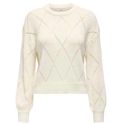 ONLY ONLGEENAS LS struktur O-hals CC KNT, Molndansare, XS ONLY ONLGEENAS LS struktur O-hals CC KNT, Molndansare, XS