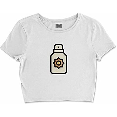 Bona Basics , Digital tryckt basic t-shirt för damer,% 100 bomull, vit, ledig, damtoppar, storlek: M, Vit, M Kort Bona Basics , Digital tryckt basic t-shirt för damer,% 100 bomull, vit, ledig, damtoppar, storlek: M, Vit, M Kort