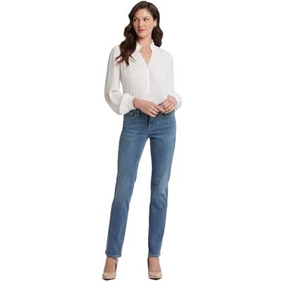 NYDJ Jeans för kvinnor, Heyburn tvätt, 34 SE/Liten NYDJ Jeans för kvinnor, Heyburn tvätt, 34 SE/Liten