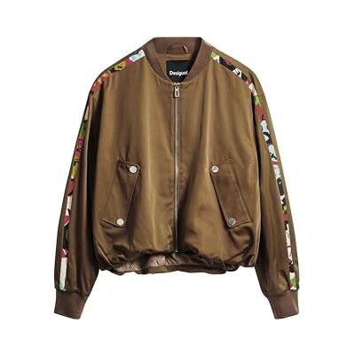 Desigual COAT_PAISLEYS_LACROIX, 6011 CAMEL, XS, Brunt, XS Desigual COAT_PAISLEYS_LACROIX, 6011 CAMEL, XS, Brunt, XS