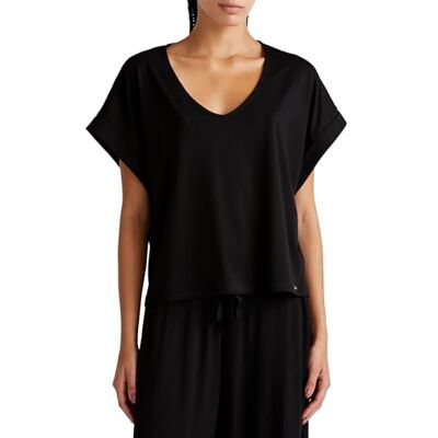 United T-shirt med V-ringning, Svart, S United T-shirt med V-ringning, Svart, S