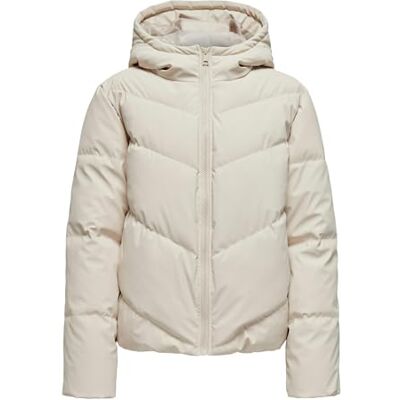 JACQUELINE de YONG dam Jdyarnhem Water Rep Short Puffa OTW Noos jacka, Moonbeam, XL, Moonbeam, XL JACQUELINE de YONG dam Jdyarnhem Water Rep Short Puffa OTW Noos jacka, Moonbeam, XL, Moonbeam, XL