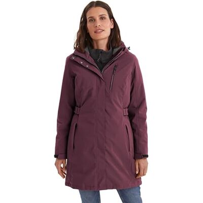 Killtec Kow 165 Wmn Prk funktionspara/parkas med dragkedja Killtec Kow 165 Wmn Prk funktionspara/parkas med dragkedja
