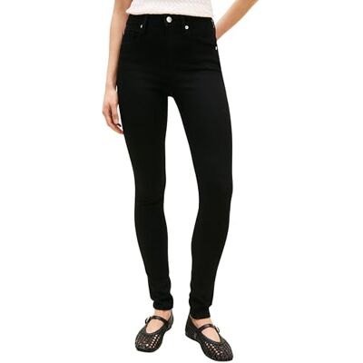 Tommy Hilfiger dam DNM svart Como Skinny Rw Ww0Ww46720, svart, 34W/32L Tommy Hilfiger dam DNM svart Como Skinny Rw Ww0Ww46720, svart, 34W/32L