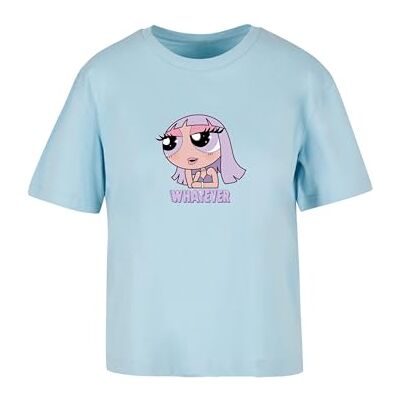 Tee dam-t-shirt, whatever t-shirt, avslappnad t-shirt med fronttryck, avslappnad passform, bomull, storlekar XS – 5XL, Oceanblue, S Tee dam-t-shirt, whatever t-shirt, avslappnad t-shirt med fronttryck, avslappnad passform, bomull, storlekar XS – 5XL, Oceanblue, S