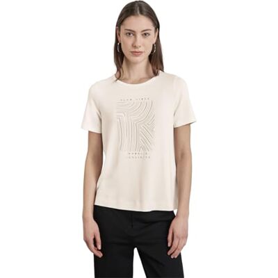 Street One Skjorta med konstverk, Lucid White, 46 Street One Skjorta med konstverk, Lucid White, 46