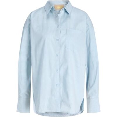 JACK & JONES Jxjamie Ls Relaxed Poplin Shirt WVN Noos, Skyway, XL JACK & JONES Jxjamie Ls Relaxed Poplin Shirt WVN Noos, Skyway, XL