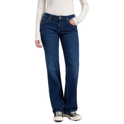Lee Damjeans Zoe, Low Rise rak passform, raka ben, Ingen fouling, 24W / 31L Lee Damjeans Zoe, Low Rise rak passform, raka ben, Ingen fouling, 24W / 31L