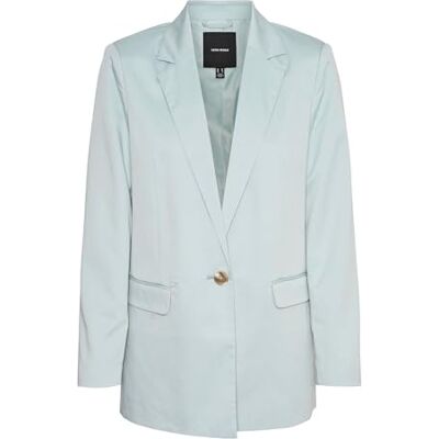 VERO MODA Vmnila Ls Slim Blazer, Grå mist, 40 VERO MODA Vmnila Ls Slim Blazer, Grå mist, 40