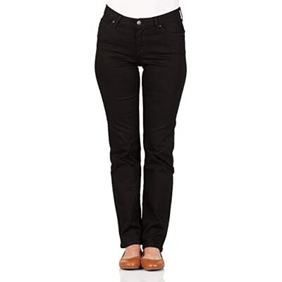 Lee dam Jeans Marion Straight Rinse, Schwarz (Black Rinse 47), 36W / 33L Lee dam Jeans Marion Straight Rinse, Schwarz (Black Rinse 47), 36W / 33L