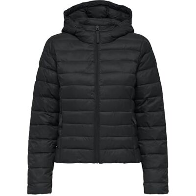 ONLY Carmakoma kvinnors Cartahia Lw quiltad huva JKT OTW Noos, svart, M, Svart, M ONLY Carmakoma kvinnors Cartahia Lw quiltad huva JKT OTW Noos, svart, M, Svart, M