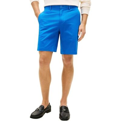 Tommy Hilfiger Denton 9,5 tum ESS Twill Mw0mw42351 andra shorts, blå, 38 W för män Tommy Hilfiger Denton 9,5 tum ESS Twill Mw0mw42351 andra shorts, blå, 38 W för män
