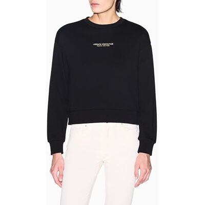 Giorgio Armani Long Sleeve Milano-New York Front Logo Overall, Svart/Guld, S Dam, Svart/guld, S Giorgio Armani Long Sleeve Milano-New York Front Logo Overall, Svart/Guld, S Dam, Svart/guld, S