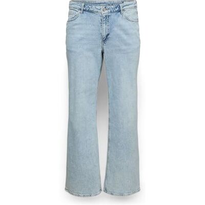 VERO MODA CURVE Vmctessa Hr Wide J Ra339 Ga Cur Noos – plus size, Ljusblå denim, 54W / 32L VERO MODA CURVE Vmctessa Hr Wide J Ra339 Ga Cur Noos – plus size, Ljusblå denim, 54W / 32L