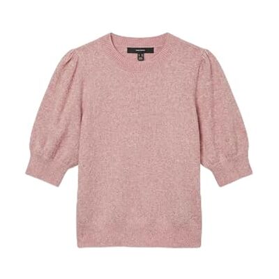 VERO MODA Vmdoffy 2/4 O-hals tröja Ga Noos, Korall paradis, XS VERO MODA Vmdoffy 2/4 O-hals tröja Ga Noos, Korall paradis, XS