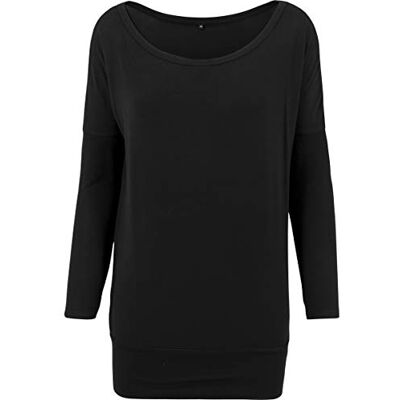 Build Your Brand Dam viskos långärmad t-shirt Build Your Brand Dam viskos långärmad t-shirt