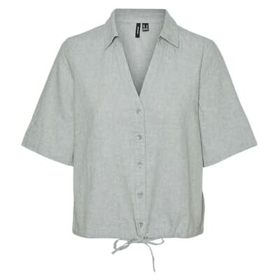 VERO MODA damblus, Säkringsgrön, S VERO MODA damblus, Säkringsgrön, S