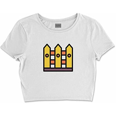 Bona Basics , Digital tryckt basic t-shirt för damer,% 100 bomull, vit, ledig, damtoppar, storlek: S, Vit, S Kort Bona Basics , Digital tryckt basic t-shirt för damer,% 100 bomull, vit, ledig, damtoppar, storlek: S, Vit, S Kort