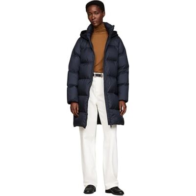 Tommy Hilfiger kvinnors HW DOWN vardaglig kappa WW0WW43583 pufferrock, ökenhimmel, XXL, Blå (ökenhimmel), XXL Tommy Hilfiger kvinnors HW DOWN vardaglig kappa WW0WW43583 pufferrock, ökenhimmel, XXL, Blå (ökenhimmel), XXL