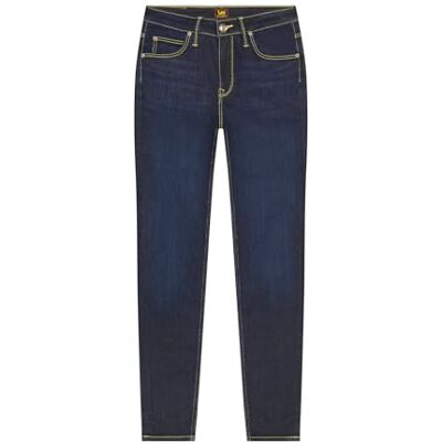 Lee Women's Scarlett HIGH Jeans, DEEP DYE, 28/31 Lee Women's Scarlett HIGH Jeans, DEEP DYE, 28/31